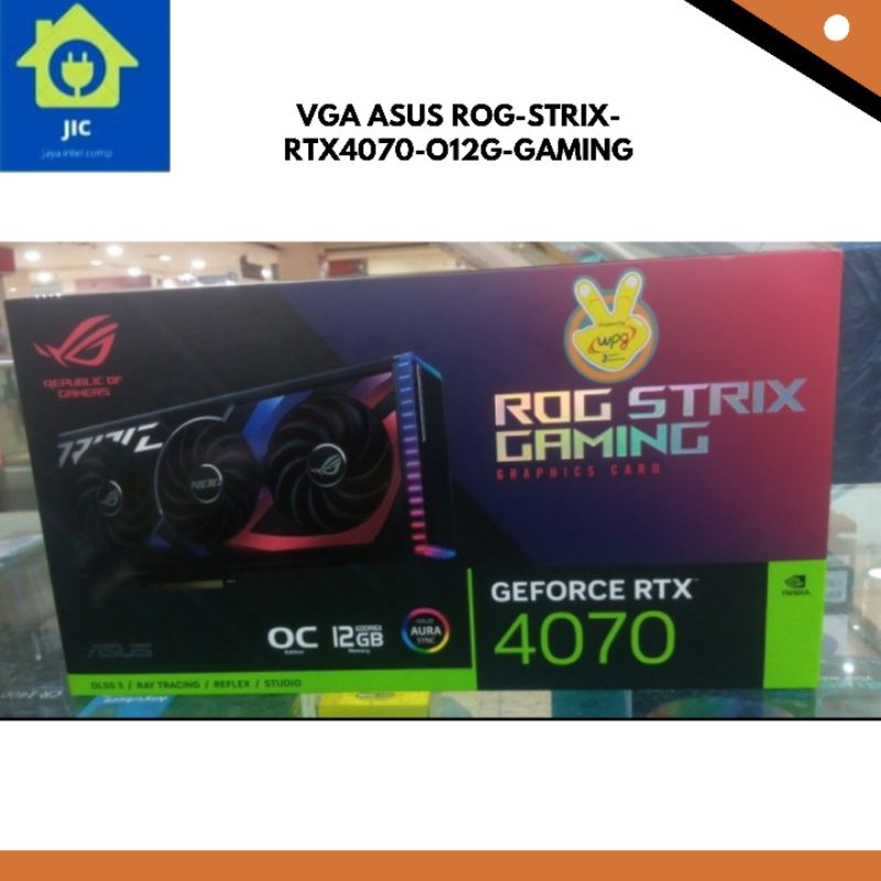 VGA ASUS ROG-STRIX-RTX4070-O12G-GAMING
