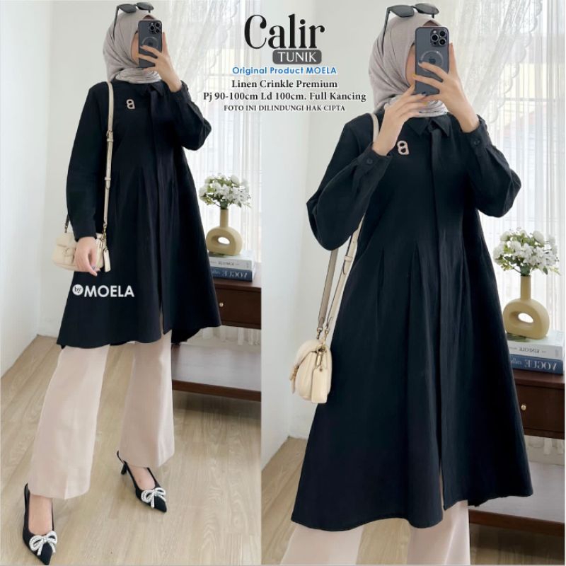 TUNIK BLACK ORIGINAL BY MOELA