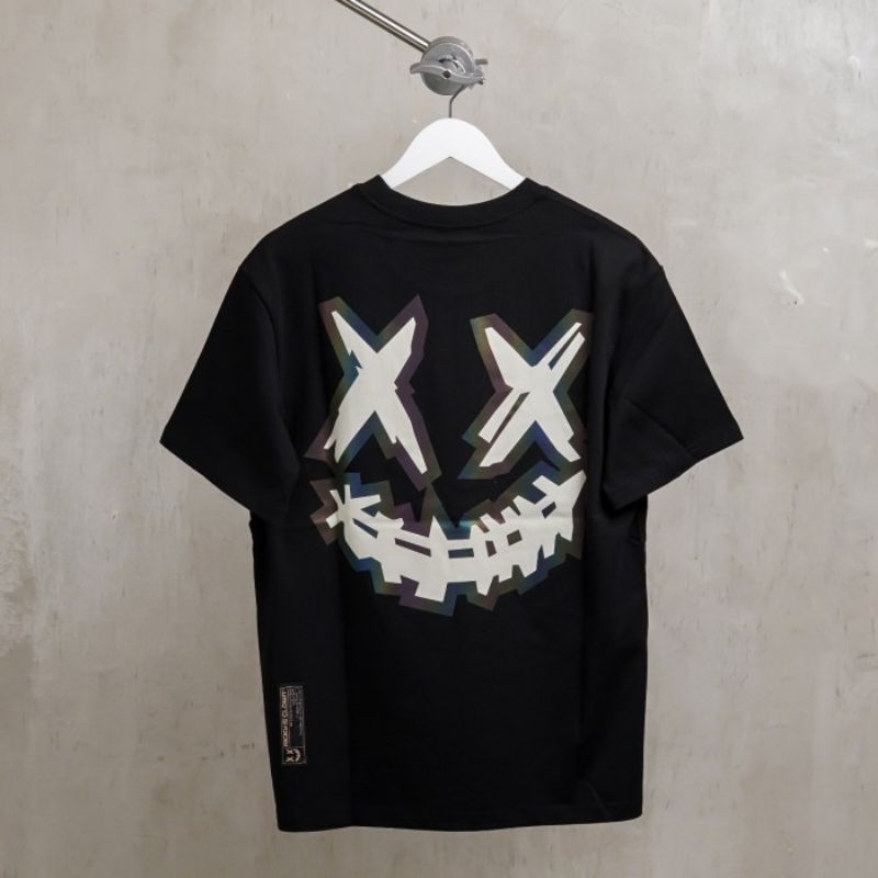 Ricky Is Clown Reflective Black Tee