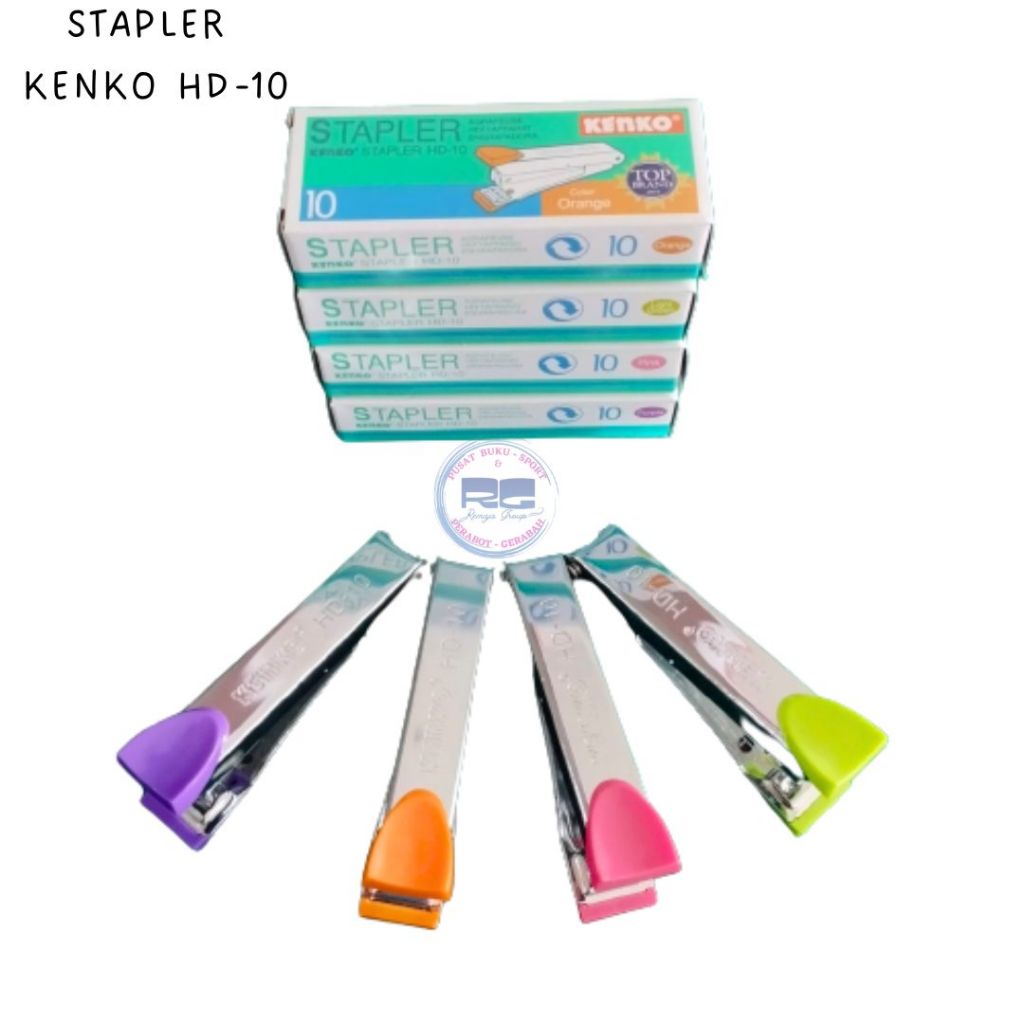 

STAPLER KENKO HD-10 ORIGINAL / STAPLES KENKO HD 10 / ALAT FOTOCOPY STAPLER HD-10