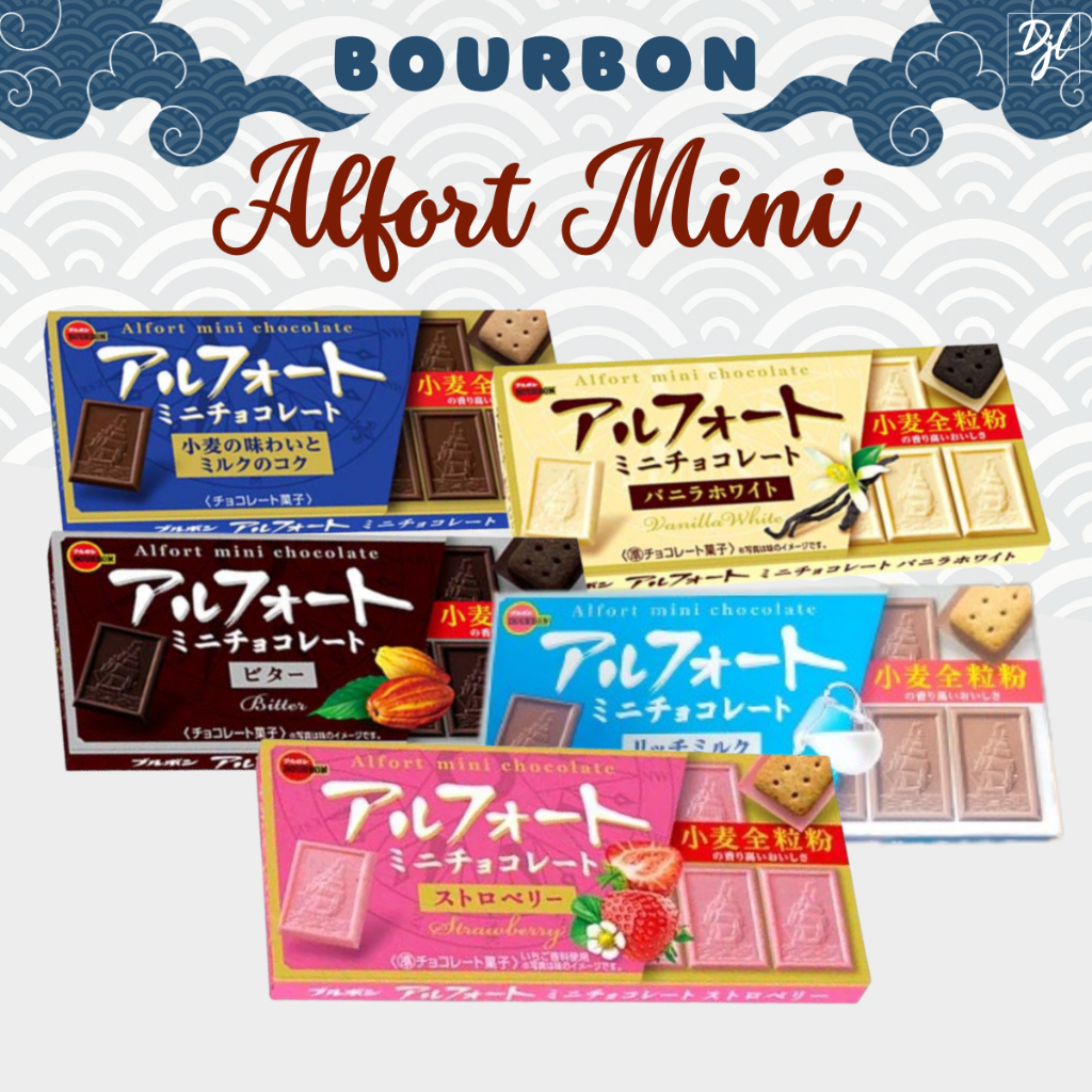 

Bourbon Alfort Mini Chocolate Cemilan Coklat 1 Pak