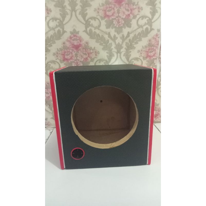 Box speaker 6 inch box subwofer 6 inch 5 inch bungkus kain jok bisa untuk mobil
