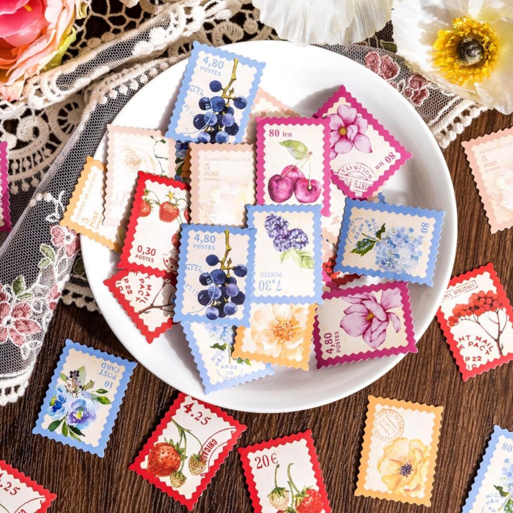 

Bullet Journal Kit I (10 pcs) Orchard Stamps ~ Flowers Series Mini Sticker