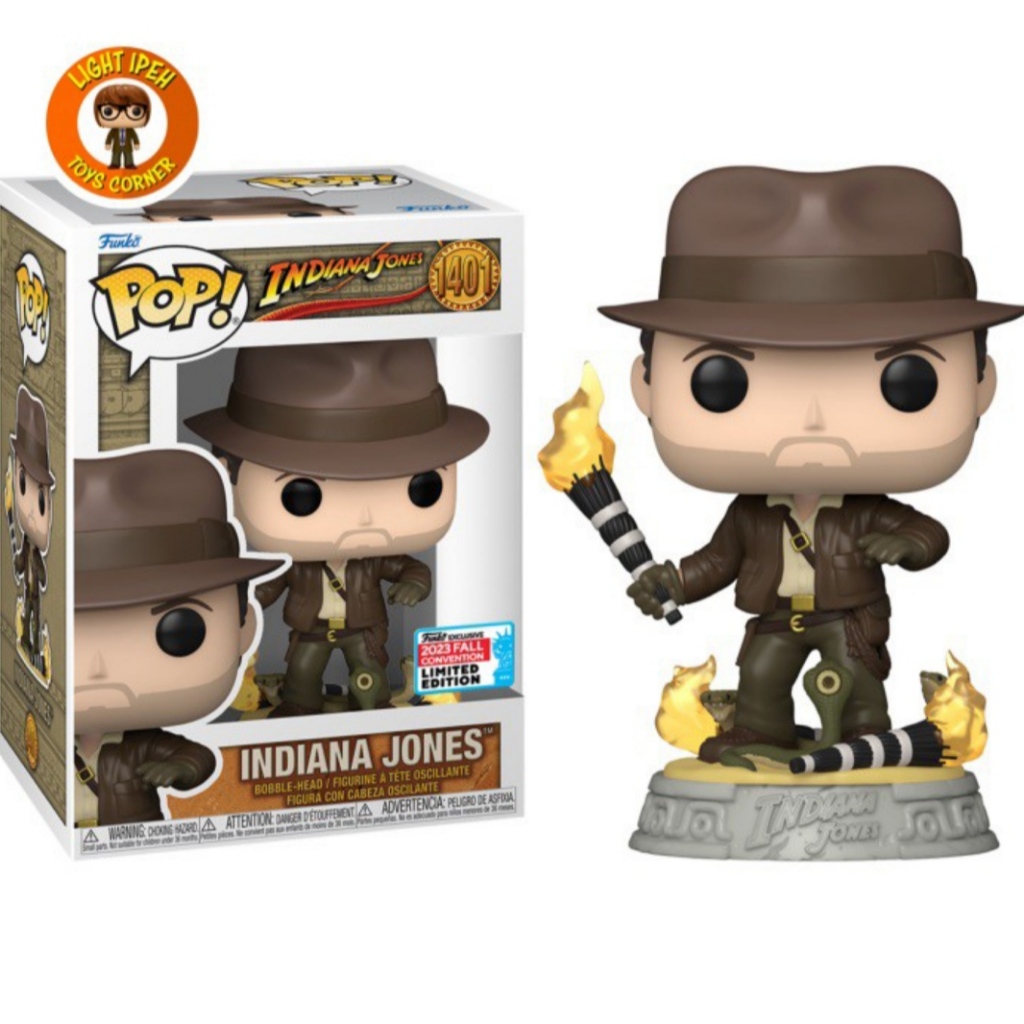 Funko Pop Original Exclusive NYCC 2023 Movies - Indiana Jones - Indiana Jones #1401