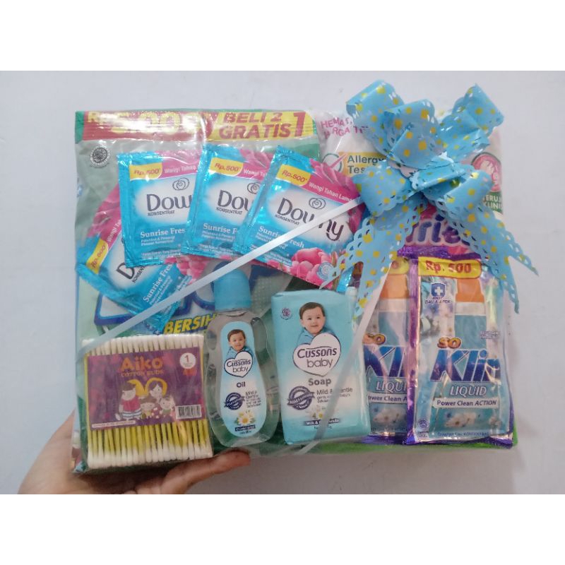 Parcel tilik bayi / bingkisan tilik bayi / hampers tilik bayi / kado bayi