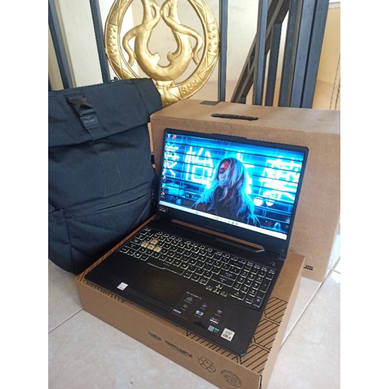 Laptop Gaming Second Like New ASUS TUF FX506 i5gen10 /8gb /512gb