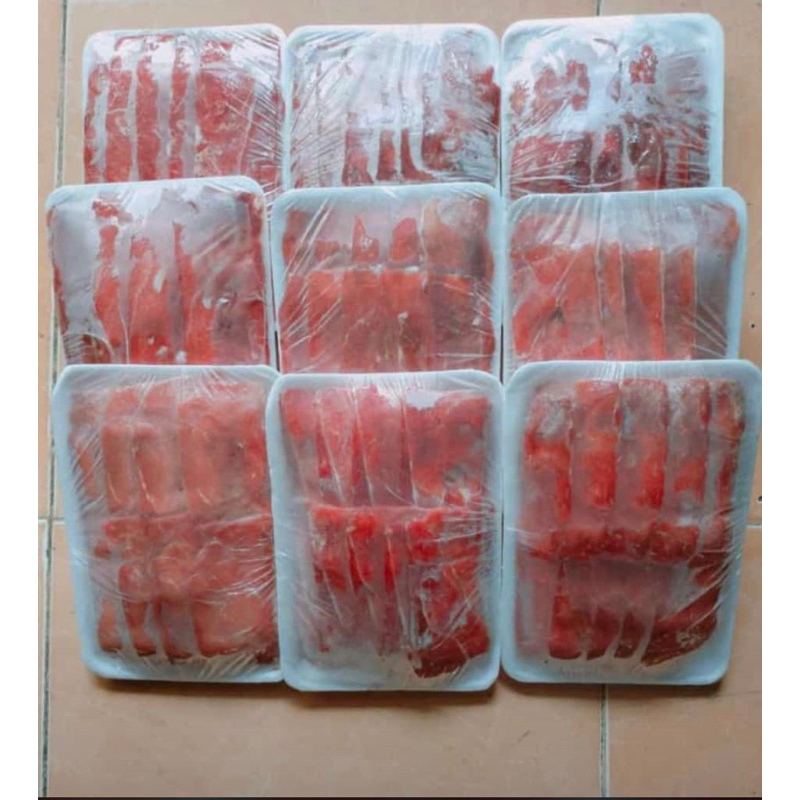 

Slice Beef Non lemak
