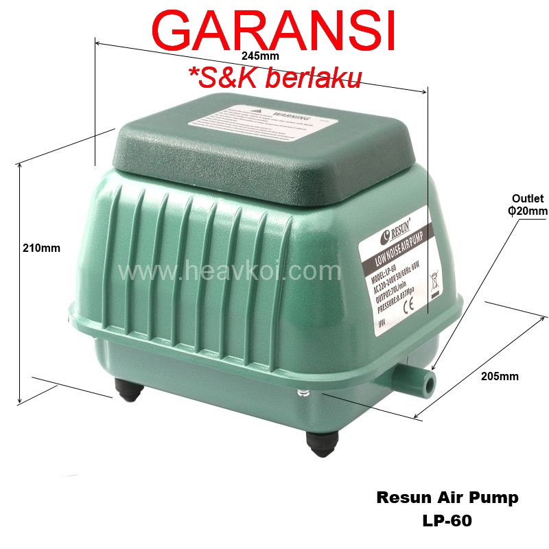 resun lp 60 LP60 lp-60 [garansi]