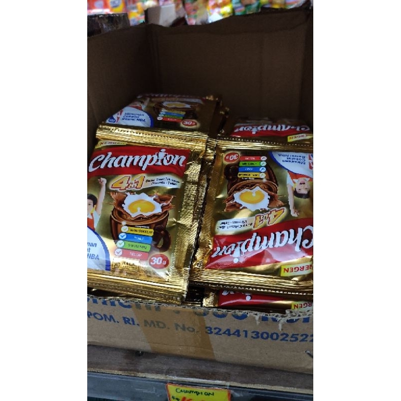 

susu Champion by Energen 1 Renceng 10 pcs