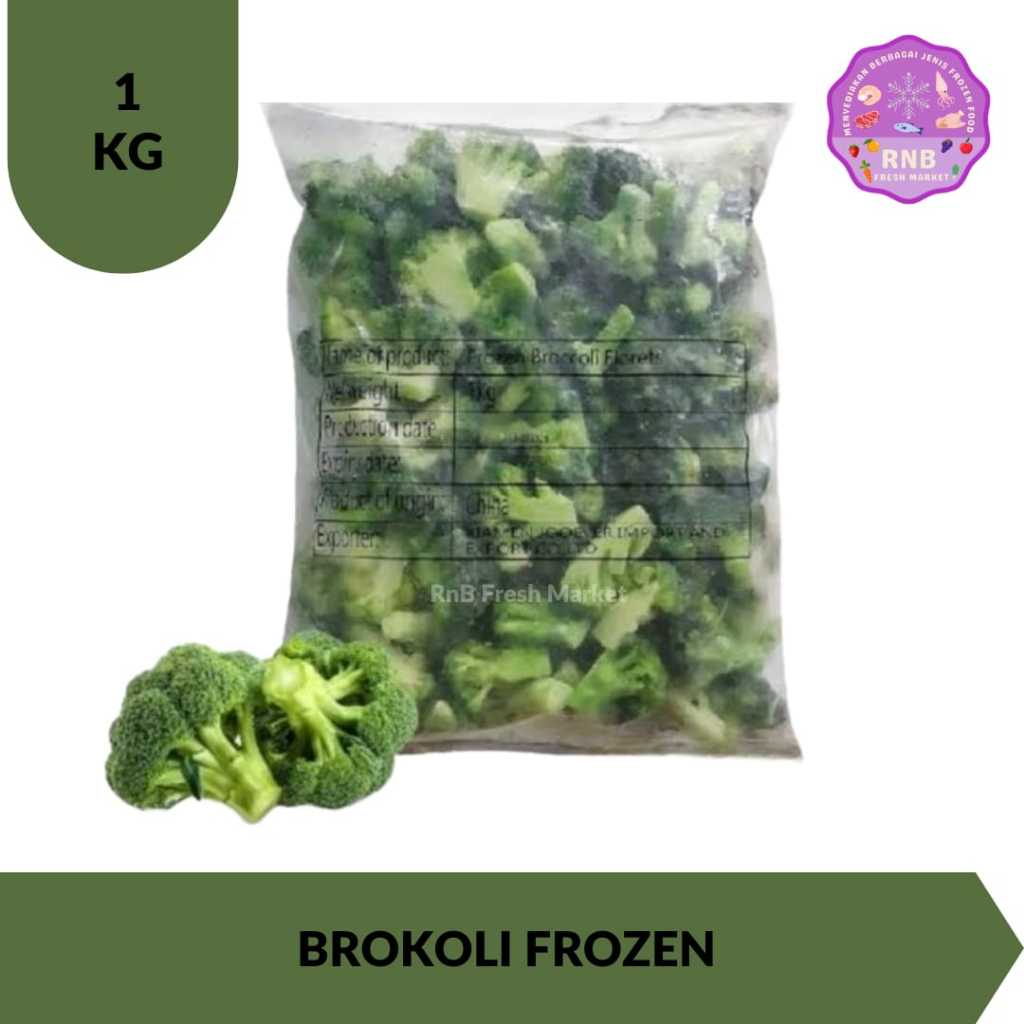 

Brokoli Frozen 1 Kg
