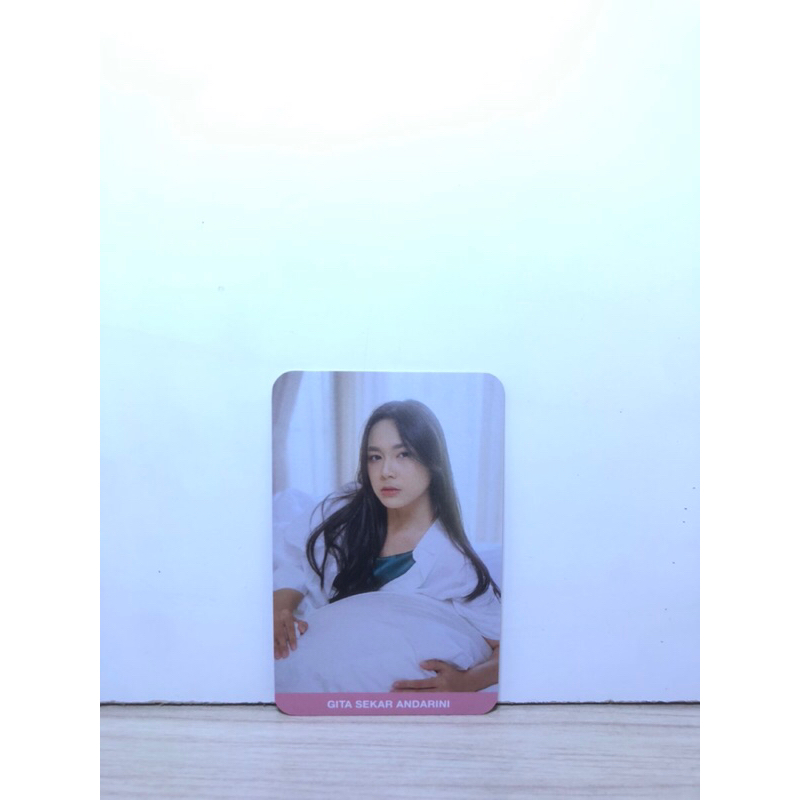 PhotoCard Jkt48 Gita Morning call Official