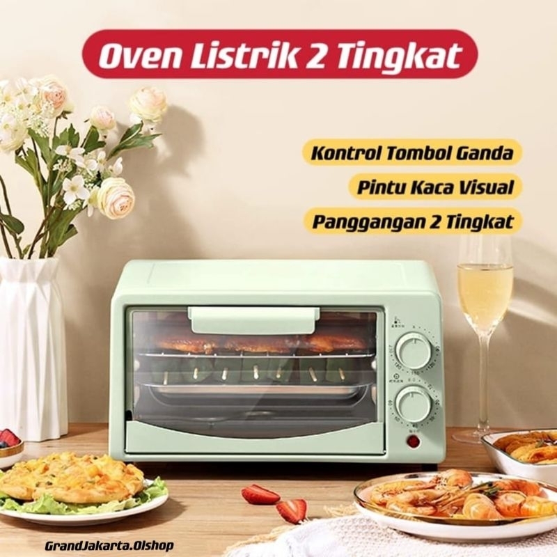 Microwave 12L Oven Listrik Mini Penghangat Makanan⭐ GrandJakarta ⭐