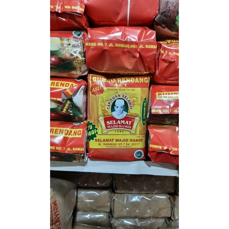 

RB Bumbu pemasak rendang slamat padang asli 250gram