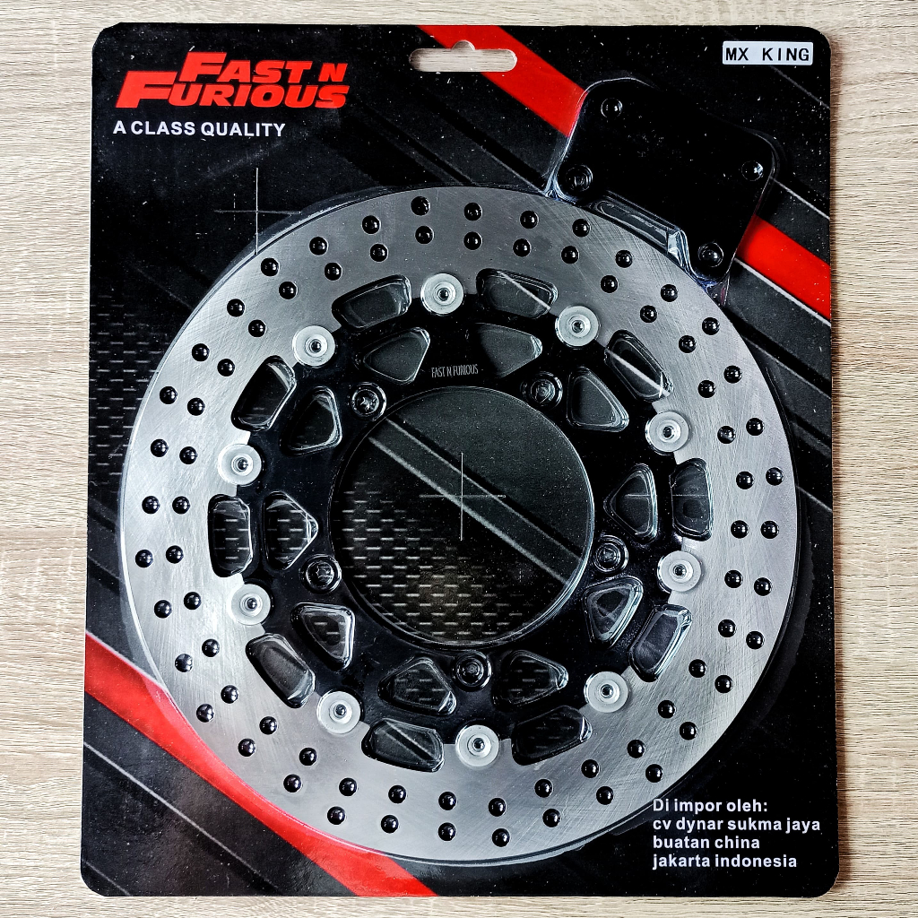 Piringan Lebar MX King Cakram Depan Lebar 300mm MX King Old New 150 Plus Breket