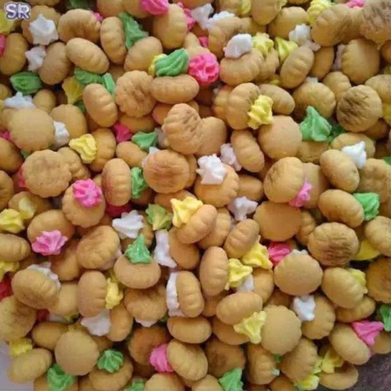 

KUE GEMBROS WARNA WARNI 220 GR/KUE GULALI JADULL