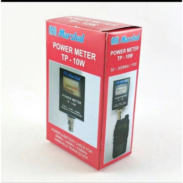 Power Meter HT Marshal TP10W Watt Meter HT Marshal TP-10 TP10 Check
