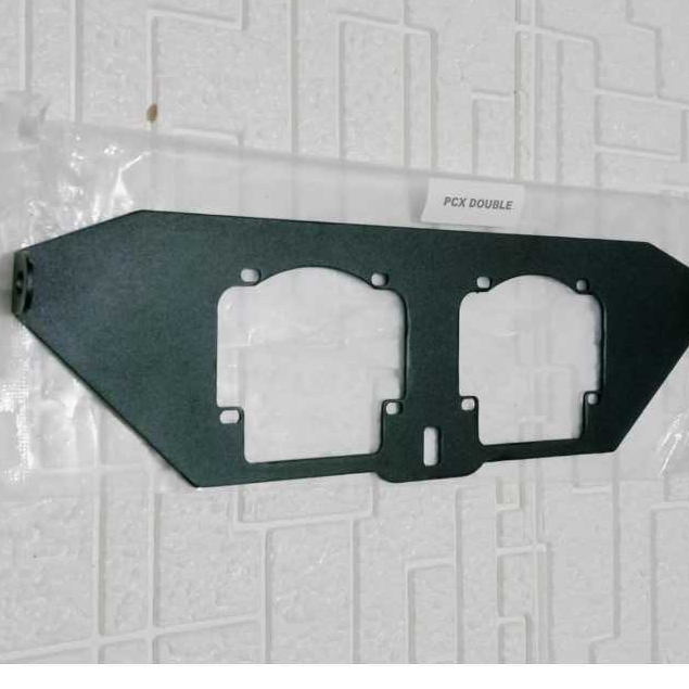 BRACKET PROJIE BILED AES 2.5 INCH SINGLE PCX 150 160 BRAKET PROJIE PCX BILED AES