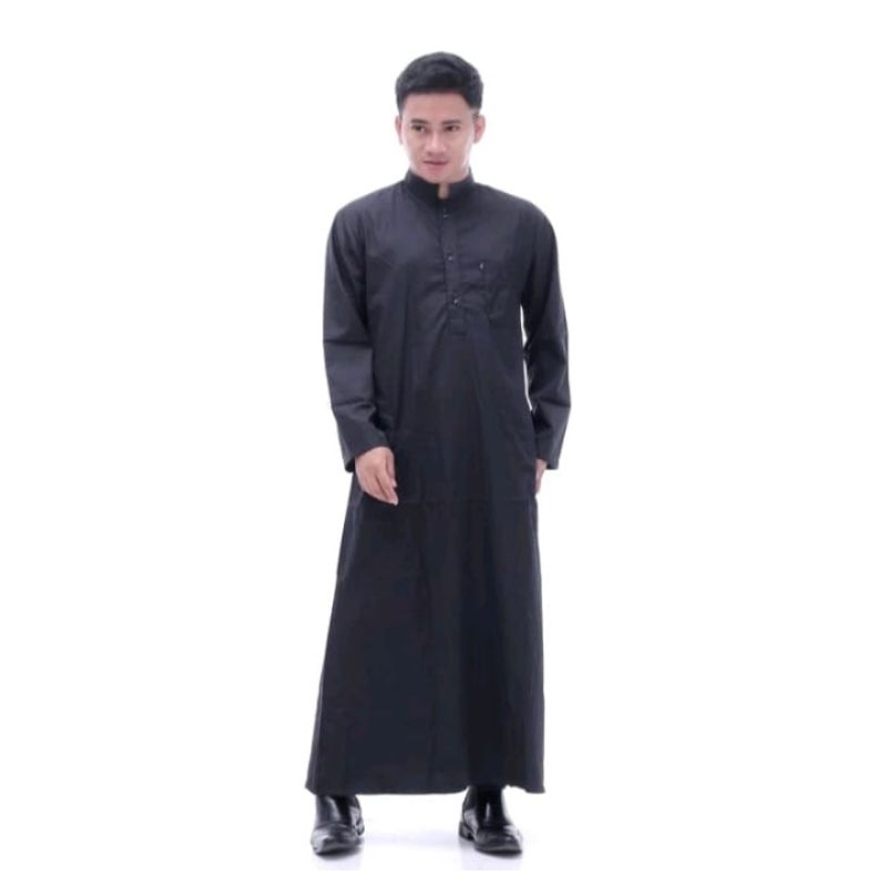 gamis pria || jubah pria || Haramain jubah || jubah polos