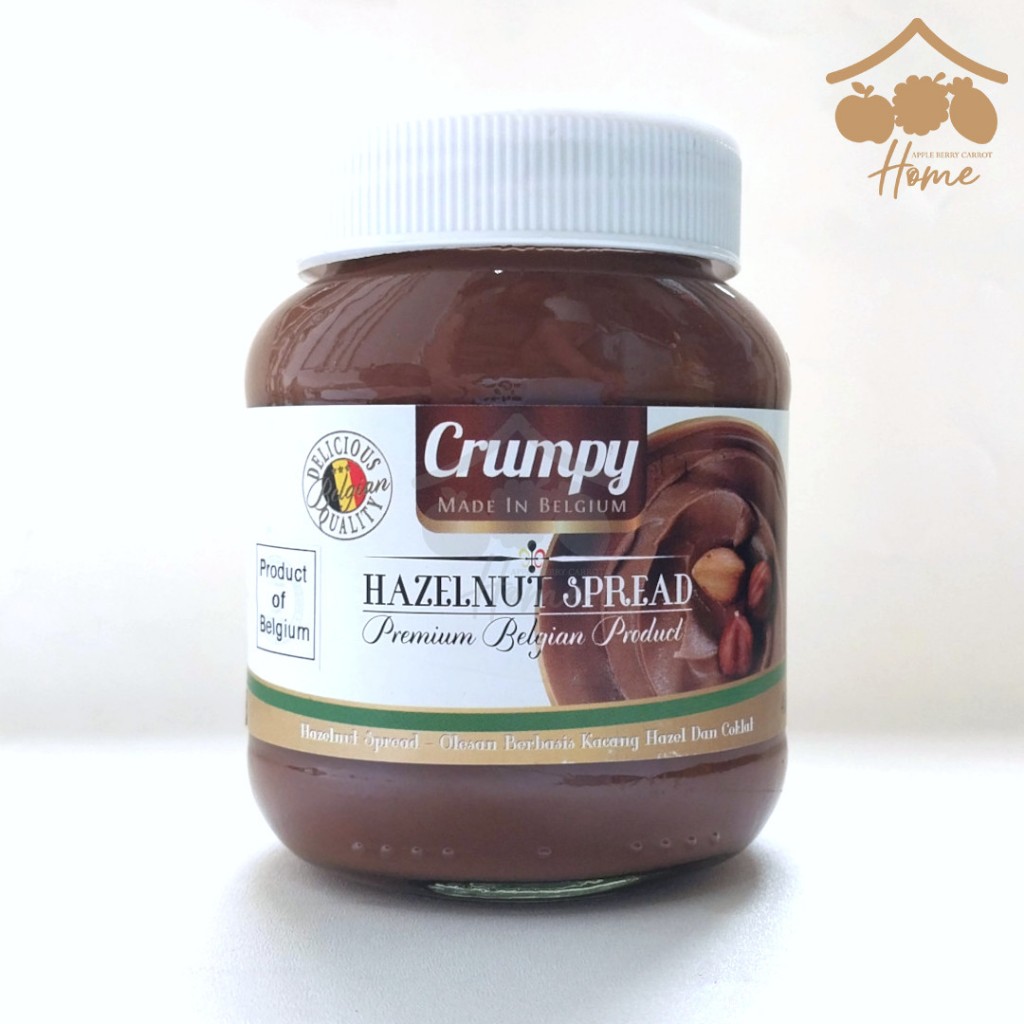 

Crumpy Hazelnut Spread 400gr 400 g gr chocolate belgium coklat
