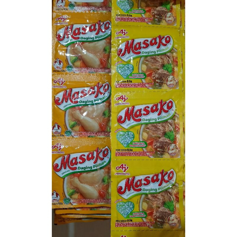 

Masako Penyedap Masakan Ayam / Sapi 12x8,5gr
