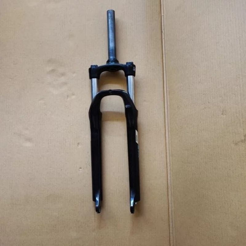 Fork Suntour MTB 27,5 XCE Kuning Biru Oversize Disc Brake Only. Garpu SR OS 28,6 Copotan Baru