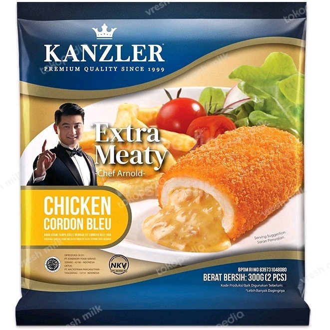 

Kanzler Chicken Cordon Blue Daging Ayam Olahan Nugget Cheese Keju