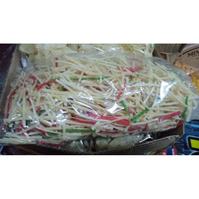 

krupuk cingklung singkong khas Wonosobo kemasan ½kg