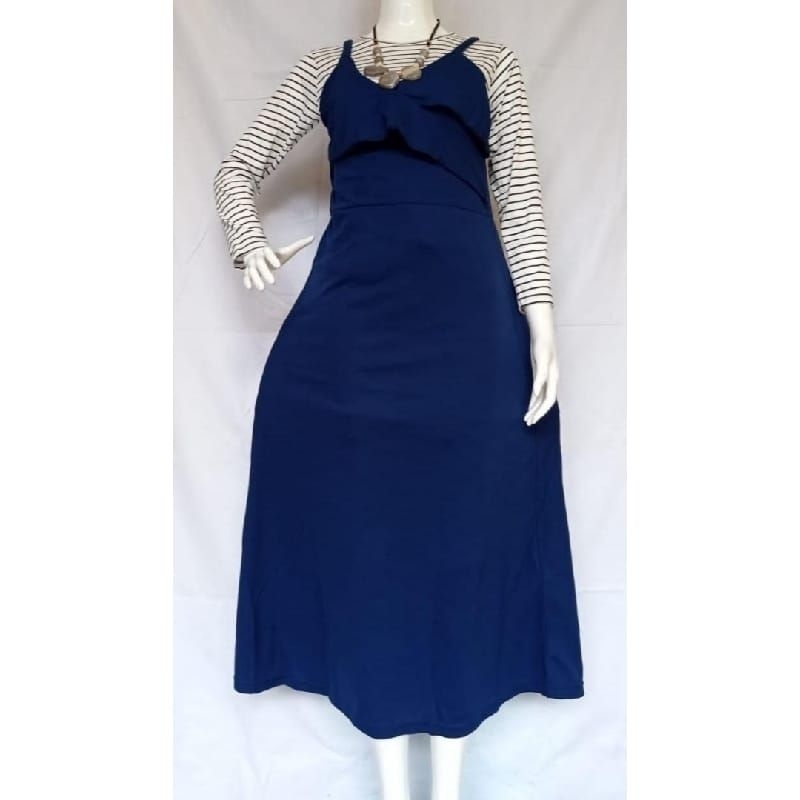 BAJU DEWASA GAMIS OVERALL SALUR INNER LEPAS PASANG