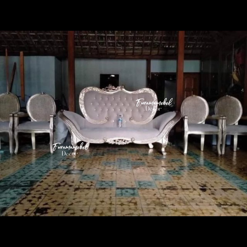 Kursi Sofa Pelaminan Jaguar Kursi Geor / Kursi Pelaminan Pengantin / Kursi Pelaminan Minimalis / Kur