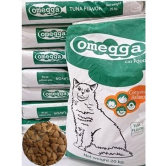 Makanan Kucing Omega Cat Tuna Repack 1000gr | Omega Cat Tuna Dry food | Cat food Omega