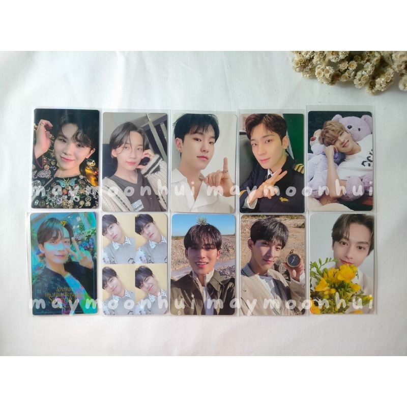 Photocard Seventeen Wonwoo Pilot Jeonghan Pilot Caratland Mingyu Grid Jun Your Choice Jeonghan Heave