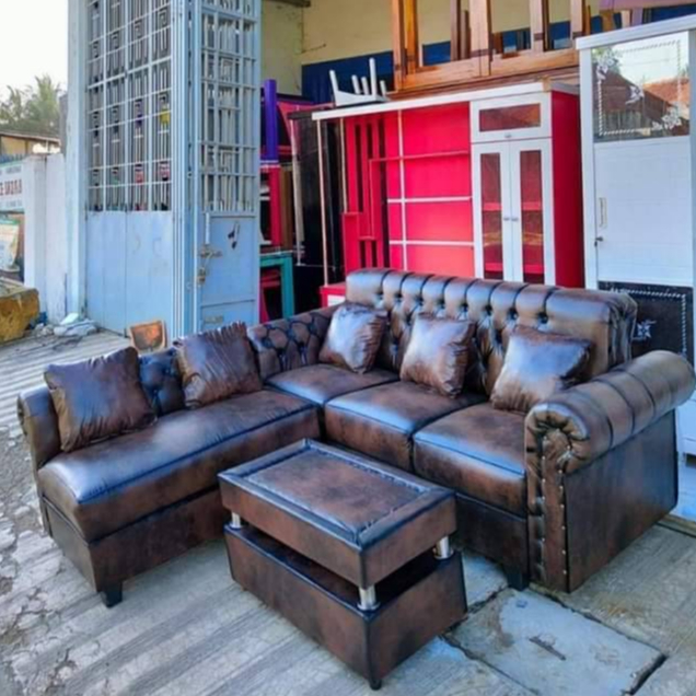 Sofa L Putus / Sofa L Kancing / Sofa Kancing / Sofa L1