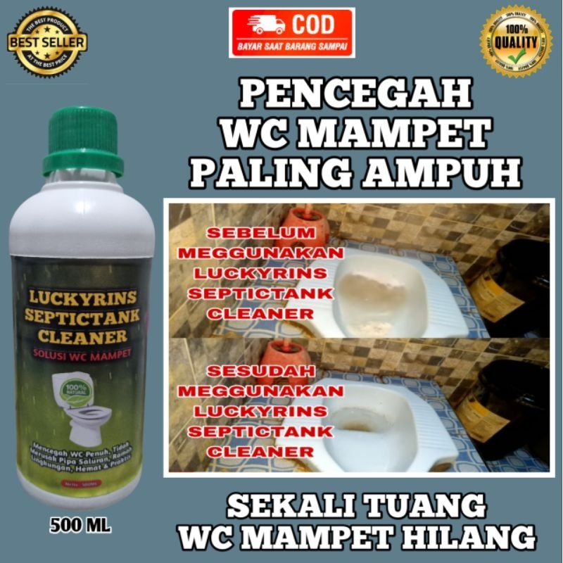 PENCEGAH WC TOILET PENUH DAN MAMPET