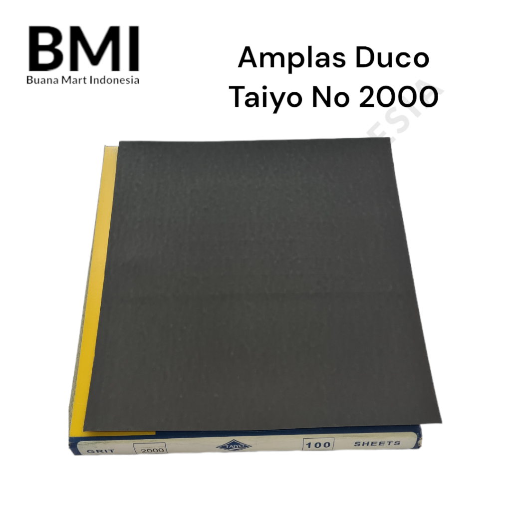 Amplas Duco Taiyo No 2000 | Amplas Kertas | Amplas Lembaran Grit 2000