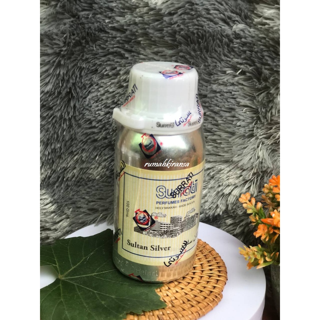 Parfum SULTAN SILVER 100gr | Parfum Surrati | Surrati Perfumes | Bibit Minyak Wangi