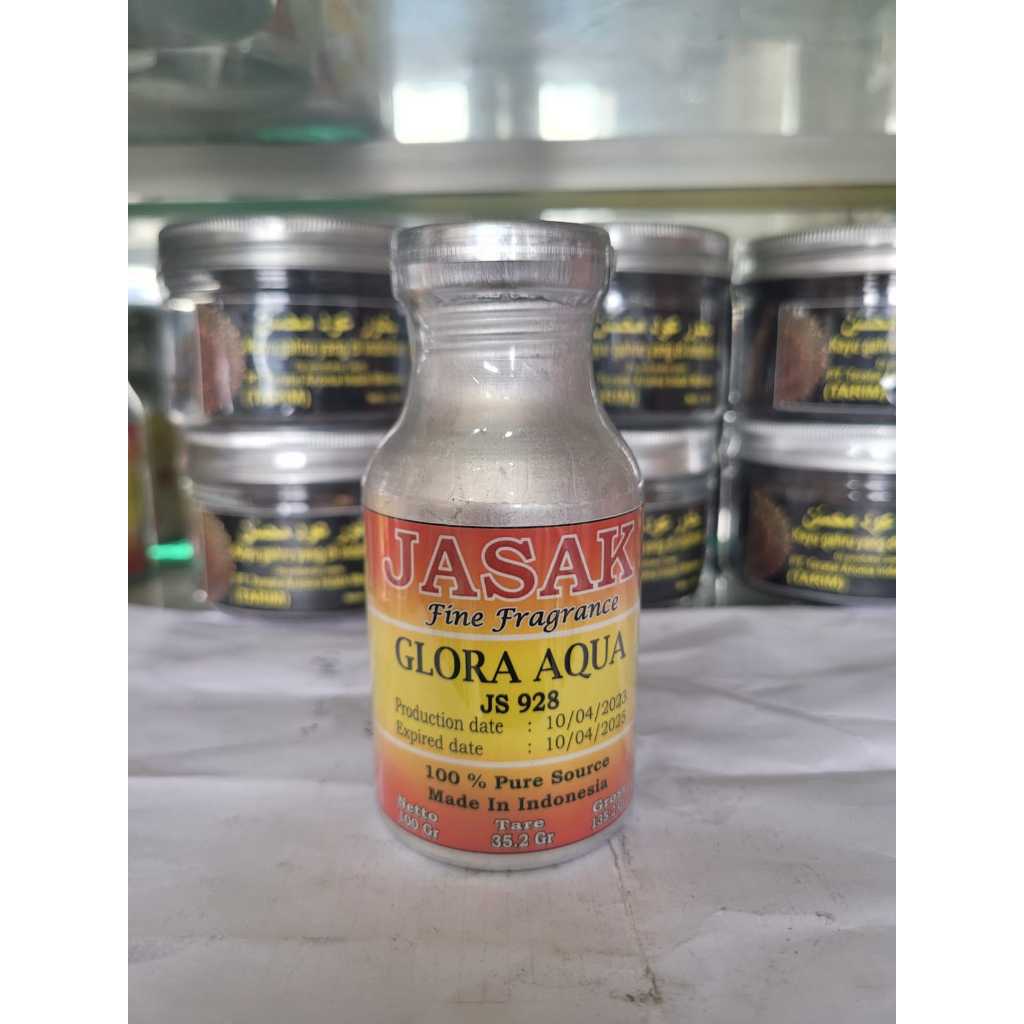 GL0R4 4QU4 INSPIRASI BULGARI AQUA BIBIT MURNI BY JASAK KEMASAN SEGEL KALENG PABRIK 100 ML.