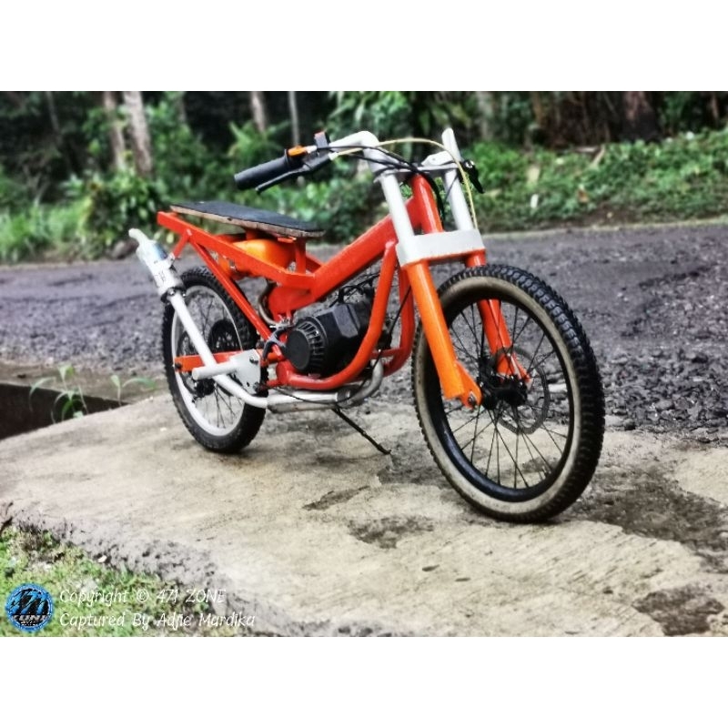 Sepeda Drag Mesin Mini Trail