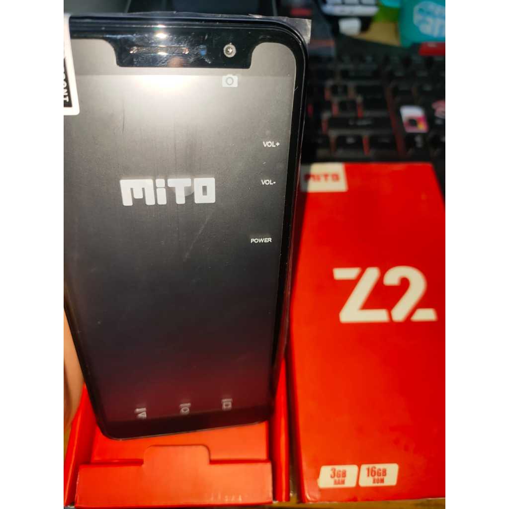 hp android MITO Z2 A35 RAM 3GB Internal 16GB sudah 4G