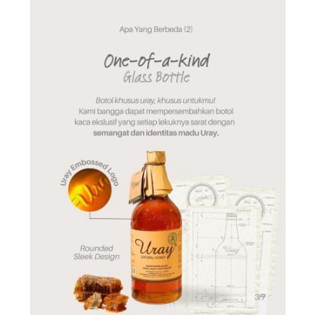 

STAR BRANDS Madu Uray Raw Honey 875 gr (875 ml) Madu Murni Sehat Madu Hutan Madu Asli Madu Uray (Raw Honey) !!!