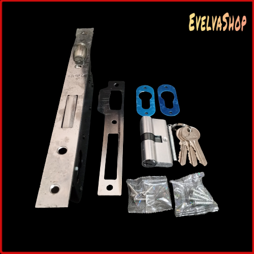 Body Kunci Pelor Kecil Bodi kunci Silinder Pintu Full Set