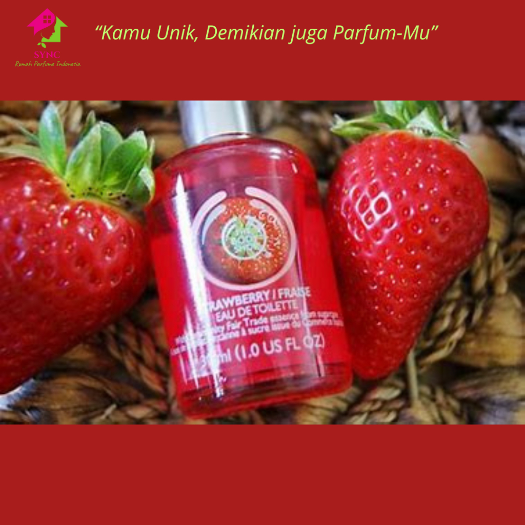 [100% ORIGINAL from Spain] Authentic SYNC de Parfume by Strawberry The Body Shop for men and women