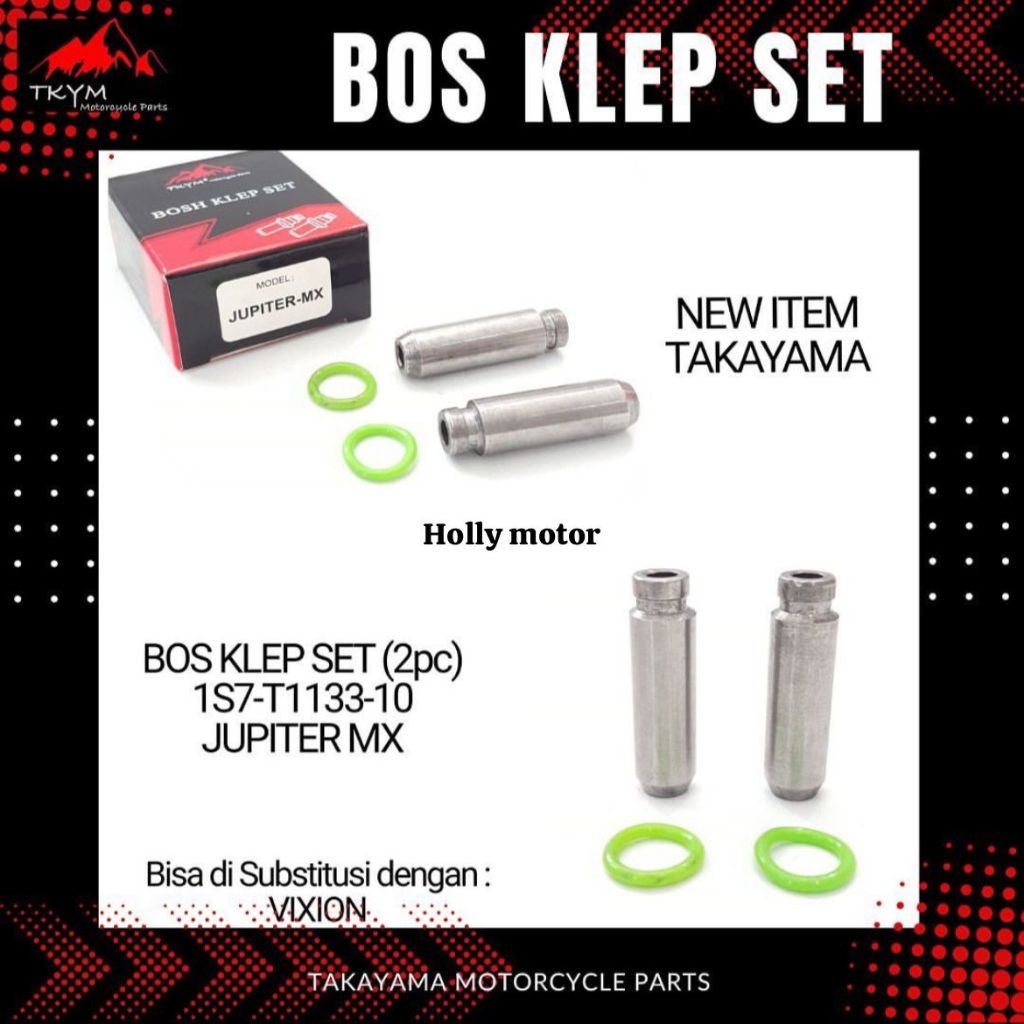 BOTOL KLEP BOSH KLEP JUPITER MX VIXION TAKAYAMA
