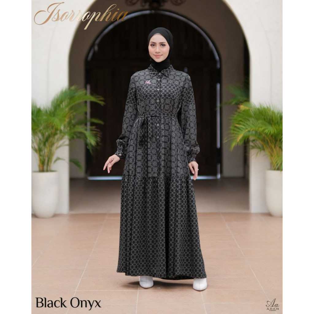 Issorophia dress set pashmina by aden hijab / set muslim / dress muslim / gamis muslim / dress muslim