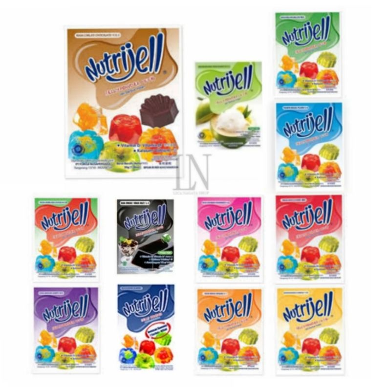 

[GB] Nutrijell Jelly Powder Kemasan Ekonomis Aneka Rasa INV2