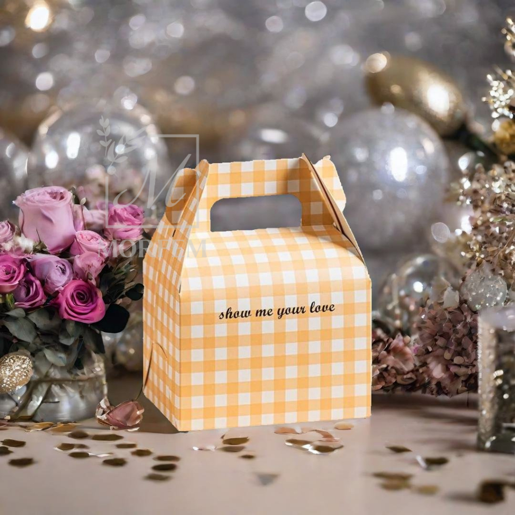 

GABLE BOX | DUS KUE KOTAK HAMPERS SNACK ROTI | GABLE BOX LUCU KRAFT KOREA | BOX KUE PEGANGAN ATAS | BOX SOUVENIR