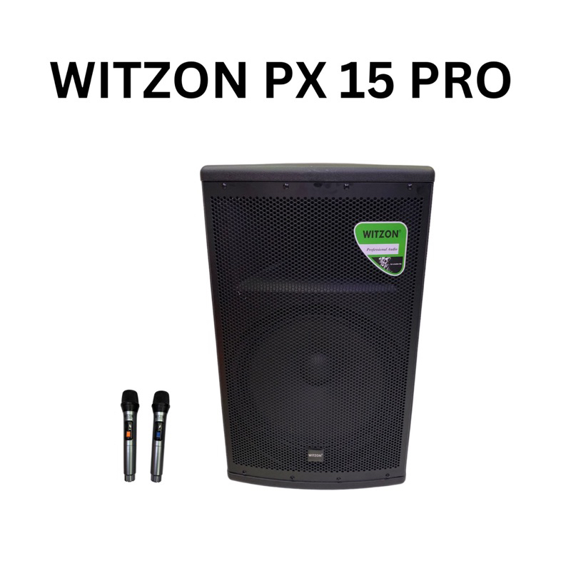 Portable speaker 15 witzon . Speaker dorong koper portable 15 inch witzon