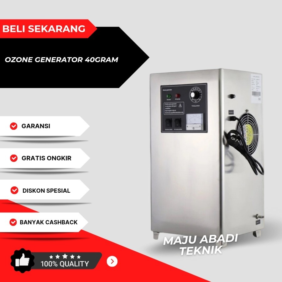 Mesin Ozone Generator 40 gram Ozon Air Cooling Generator 40gram 40G