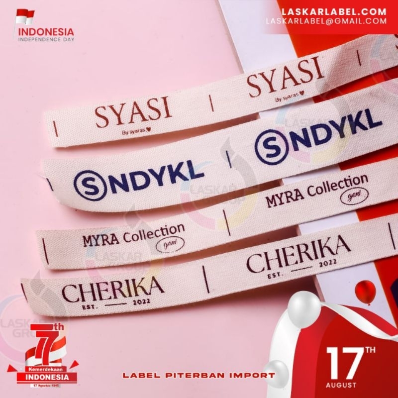 

label katun label baju label hijab 15M free desain