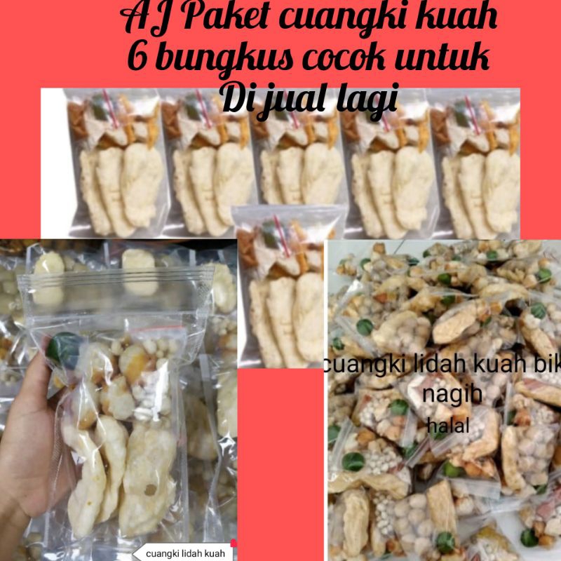 

cuangki kuah enak gurih, murah cocok untuk di jual lagi per 6bks