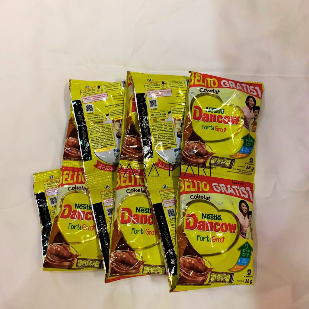 

Susu Dancow Fortigro Coklat Renceng isi 10 sachet x 38 gram